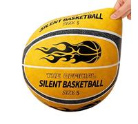 Quiet Basketballs - Soundless Practice Training Balls, Easy Grip Higher Bounce Ball, Airless Basketball For Indoor Training | For Boys Girls Kids Teen House Bedroom Sports