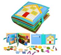 Quiet Book 2 años | Montessori Juguete a partir de 2 años para la motricidad del bebé | Juguete sensorial a partir de 2 - 6 años, regalo para niñas y niños