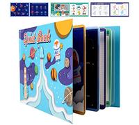 Quiet Book - Libro tranquilo Montessori for Toddlers, 3D Busy Book Sensorisches Spielzeug Interactive Busy Book, Montessori Spielzeug für ab 1, 2, 3 4 Jahre Kleinkinbuch