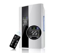 Quiet Dehumidifier With Drain Hose, Dehumidifier With Drain Hose, With Digital Humidity Display, Laundry Drying And 24 Hour Timer - Ideal For Damp And Condensation, LJJY-KK