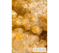 Quiet Field : Golden Crystals: A refined notebook inspired by light, minerals, and quiet clarity