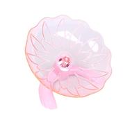 Quiet Hamster Wheel, Transparent Running Wheel to Gerbils and Dwarf Hamsters 17.5cm, Stable Silent Pet Exercise Toy for Syrian Hamsters Small Rodents, Cool Cage Decor