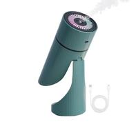 Quiet Humidifier Bedroom, Small Mist Sprayer, 2.83 x 2.83 x 7.09 inches, Adjustable Air Diffuser, Compact Moisture Device, Ideal for Baby Nursery, Indoor Plants, Pet Comfort, Dorm Room, Travel Use