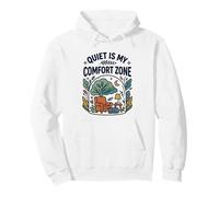 Quiet Is My Comfort Area: Humor introvertido con Cozy Vibe Sudadera con Capucha