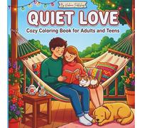 Quiet Love: A Cozy Coloring Book for Adults and Teens Featuring Soft Romance, Peaceful Moments & Everyday Intimacy for Relaxation