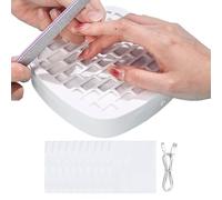 Quiet Nail Vacuum - Quiet Powerful Dust Extractor, QuietS Nail Dust Collector For Acrylic And Gel Nails, Usb Charging Manicure Pedicure Dusting Tool For Salon Home Travel Women Girls Outdoor