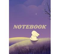 Quiet Night Journal: 120 lined pages - 8.5 x 11 inches - Dreamy moon landscape cover - Ideal for writing, notes, and creative thoughts