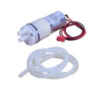 Quiet Operations 370 Modelo Bomba de circulación de agua 12 V Tubo de silicona adecuado para jardinería y experimentos científicos Bomba de agua de diafragma