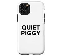 Quiet Piggy Funny President Cita Avión Bad Journalist USA Carcasa para iPhone 11 Pro