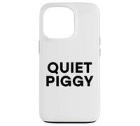 Quiet Piggy Funny President Cita Avión Bad Journalist USA Carcasa para iPhone 13 Pro