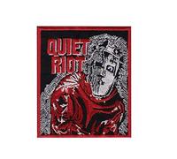 Quiet Riot - Parche de metal pesado bordado para planchar