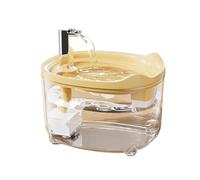 Quiet Stream - Muelle de agua con estructura de tamizado triplicado, cisterna de 50 onzas, divisiones extraíbles, medición automática de luz, distribuidor automático de agua