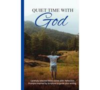 QUIET TIME WITH GOD, Gifts for Him/Men/Father's Day, Christian Writing Journal for Self-Care with Bible Verses & Reflection Prompts, 5.5 x 8.5" Lined Pages