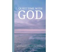 QUIET TIME WITH GOD, Ocean Peace, Christian Prayer Journal for Self-Care with Bible Verses & Reflection Prompts, 5.5 x 8.5" Lined Pages