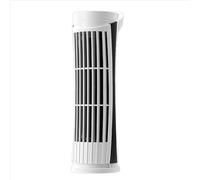 Quiet Tower Fan, 10 Inch Desktop Cooling Fan, Adjustable Table Air Circulator with 2 Speed Settings, Compact Slim Body Fans, Energy Efficient Personal Cooler, Bedroom Desk Cooling Fans for Home Office