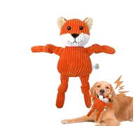 Quietschspielzeug für Hunde - Plüsch Weiches Kauspielzeug | Tierform Pet Sound Spielzeug | Fürr kleine Hundes Welpen Haustiere, Interaktives Beißspielzeug, Gebissreinigung, Kuscheliger Spielspaß