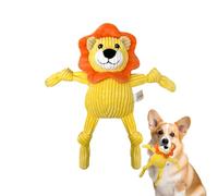 Quietschspielzeug für Hunde - Plüsch Weiches Kauspielzeug | Tierform Pet Sound Spielzeug | Fürr kleine Hundes Welpen Haustiere, Interaktives Beißspielzeug, Gebissreinigung, Kuscheliger Spielspaß
