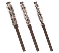 Quiff - Juego de cepillos redondos con rodillo, peines de peinado para secado con secador, peine de rodillo para cabello corto fino, flequillo, barba y levantamiento de volumen