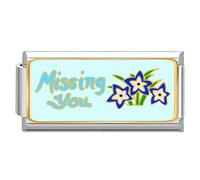 Quiges - Módulo de dije de estilo italiano de 9 mm, acero inoxidable, para pulseras italianas, Cobre