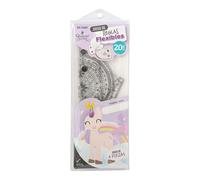 Quijote Paper World Set de Reglas Flexibles 20cm - Escuadra, Cartabón, y Transportador