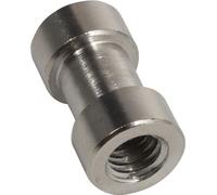 QUIK LOK - ADC/002 Adaptador fotográfico 1/4" F - 3/8" F adaptador fotográfico hembra 3/8", hembra 1/4", para transformación de barras de micrófono en soportes
