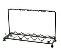 Quik Lok GS/471 - Soporte universal y expositor para 7 guitarras, color negro