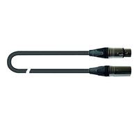 QUIK LOK - JUST/MF-10 SL, Cable de micrófono Quik Lok JUST, XLR macho/XLR hembra, conectores SL Silver, longitud 10 m, color negro