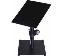 QUIK LOK - MST/001 - Soporte multifunción de mesa, de acero, placa superior de 25 x 29 cm, articulado de 0 a 90 °, base 25 x 30 cm, altura ajustable de 29 cm a 37 cm, color negro