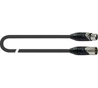 Quik Lok Ss/Two-3 - Cable de micrófono, 3 m, negro