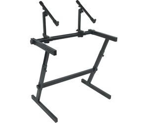 QUIK LOK Z / 726 Doble Nivel Altura Z-Style ajustable del teclado del soporte