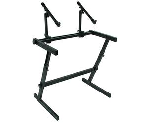 QUIK LOK Z / 726 Doble Nivel Altura Z-Style ajustable del teclado del soporte