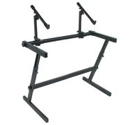 Quik-Lok Z-726L - Soporte para teclado (2 niveles), color negro