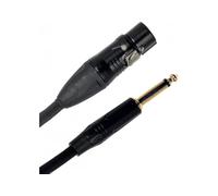 Quiklok JUST-FJM-10 - Cable de micrófono Just XLR hembra - jack mono 10 m
