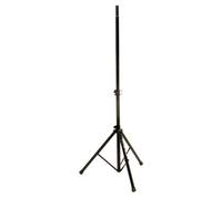 QUIK LOK S/173 BK - Par de soportes para altavoces de aluminio, altura ajustable 109-205 cm, carga máxima 45 kg, acabado anodizado negro