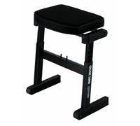 Quiklok - Taburete de músico (montaje rápido, regulable), color negro
