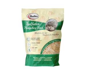 Quiko Comida para erizos 500g - Alimento erizos, con Insectos, Galletas de Huevo, Frutas y Bayas