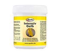 Quiko Intensive Amarillo 100g- Alimento complementario para pájaros con Factor Amarillo - para la coloración Amarilla intensiva y la intensificación del Color del Plumaje