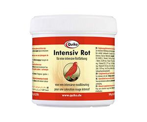 Quiko Intensive Rojo 100g - Alimento Complementario para Aves Con Factor Rojo - Coloración e Intensificación del Plumaje
