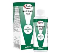 Quiko Med líquido 100ml - Orégano extraído para Aves de compañía y Palomas de Carreras -para Fortalecer el Sistema inmunológico