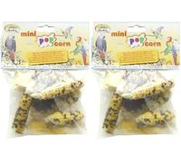 Quiko Mini Pop Corn para pájaros 170g - mazorcas de maíz Naturales con valiosos nutrientes (Paquete de 2)