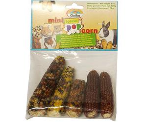Quiko Mini Pop Corn Special 170g para roedores - mazorcas de maíz Naturales con valiosos nutrientes