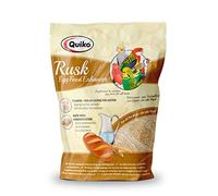 Quiko Rusk 1 Kg - Aditivo Especial para humedecer el pienso para Huevos y Aves de compañía y Palomas de competición