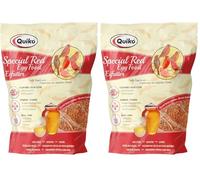 Quiko Special R Alimentación de los Huevos Rojo 1kg - Comida para Huevos para Todas Las Especies de Aves de Color Rojo (Paquete de 2)