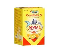 Quiko VitacombexV Jugo Multivitamínico 125ml - para Aves de compañía, y Pollos - para un Suministro óptimo de vitaminas - para la prevención de deficiencias vitamínicas en Aves jóvenes y Adultas