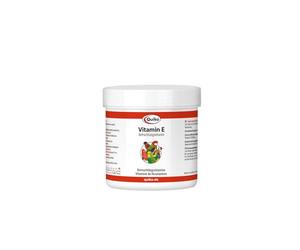 Quiko Vitamina E 140g - Vitamina Fertilizante para Aves de compañía, Palomas de Carreras y Pollos - Favorece la cría y promueve óptimo Resultados de cría