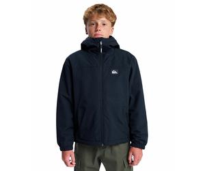 QUIKSILVER Abrigo forrado de tejido sherpa. Color Negro