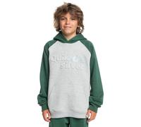 Quiksilver Age of Blue Emboss - Sudadera con Capucha - Niños 4-16 - Gris.