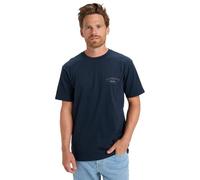 Quiksilver Anchor Lockup SS - Camiseta de Manga Corta, Color Negro