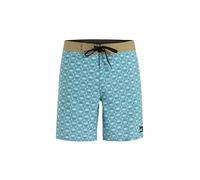 QUIKSILVER Bañador de playa para hombre Surfsilk Straight Leg 18 azul claro | 33