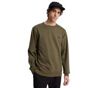 Quiksilver Basic Crew Young Men - Jersey de Forro Polar para Hombre, Color marrón